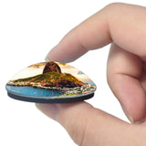 Brazil Rio De Janeiro Brazil 3D Fridge Magnet Crystal Glass