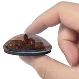 Canada Alberta skyline calgary 3D Fridge Magnet Crystal Glass