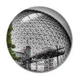 Canada Biosphere Montreal 3D Fridge Magnet Crystal Glass