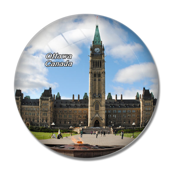 Canada Ottawa 3D Fridge Magnet Crystal Glass