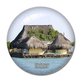 Colombia Rosario Islands Cartagena 3D Fridge Magnet Crystal Glass