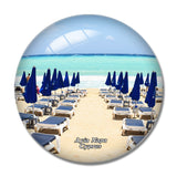 Cyprus Ayia Napa Makronissos Beach 3D Fridge Magnet Crystal Glass