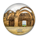 Cyprus Ayios Sozomenos Galata 3D Fridge Magnet Crystal Glass