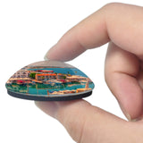 Cyprus Kyrenia 3D Fridge Magnet Crystal Glass