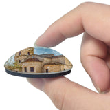 Cyprus Larnaca St Lazarus Church 3D Fridge Magnet Crystal Glass