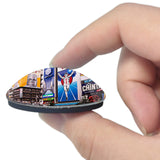 Dotonbori Osaka Japan 3D Fridge Magnet Crystal Glass