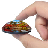 Eikando Zenrinji Temple Kyoto Japan 3D Fridge Magnet Crystal Glass