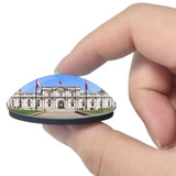 El Salvador Moneda Palace Santiago Chile 3D Fridge Magnet Crystal Glass