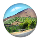 Elqui Valley Pisco Chile 3D Fridge Magnet Crystal Glass