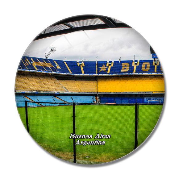 Estadio Alberto J. Armando Buenos Aires Argentina 3D Fridge Magnet Crystal Glass