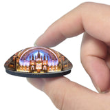 Canada Notre-Dame Basilica Montreal 3D Fridge Magnet Crystal Glass