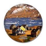 Greenland Denmark Tasiilaq 3D Fridge Magnet Crystal Glass