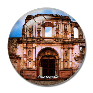 Guatemala Church 3D Fridge Magnet Crystal Glass