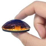 Historical center Cusco Peru 3D Fridge Magnet Crystal Glass