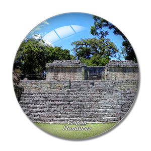 Honduras Copan Ruinas 3D Fridge Magnet Crystal Glass