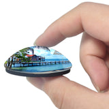 Honduras Roantan Island 3D Fridge Magnet Crystal Glass