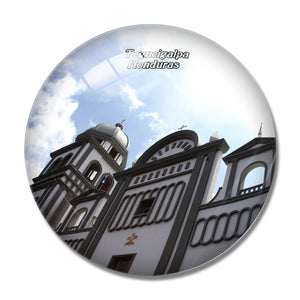 Honduras Suyapa Cathedral Tegucigalpa 3D Fridge Magnet Crystal Glass