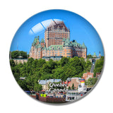 Canada Old Quebec 3D Fridge Magnet Crystal Glass