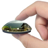 Honduras Trujillo Castle 3D Fridge Magnet Crystal Glass