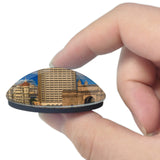 India Mumbai Gateway 3D Fridge Magnet Crystal Glass