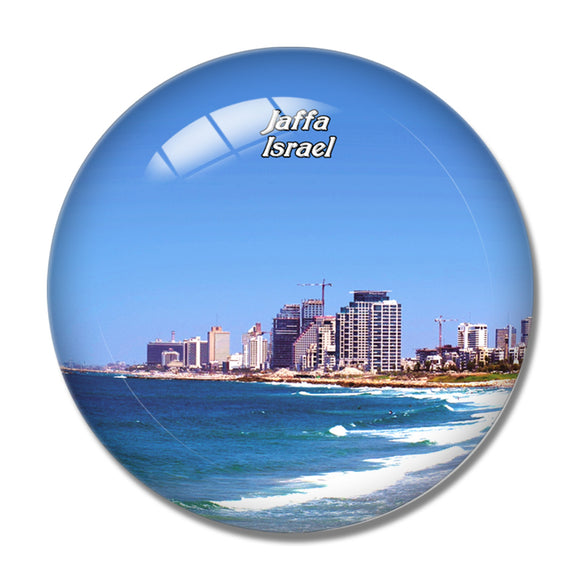 Israel Tel Aviv Jaffa 3D Fridge Magnet Crystal Glass