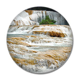 Mexico Chiapas Agua Azul 3D Fridge Magnet Crystal Glass