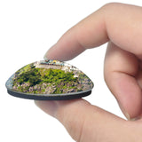 Myanmar Pagoda 3D Fridge Magnet Crystal Glass