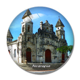 Nicaragua Church 3D Fridge Magnet Crystal Glass