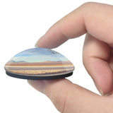 Salt Lake Atacama Chile 3D Fridge Magnet Crystal Glass