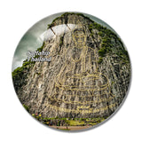 Thailand Buddha Mountain Sattahip 3D Fridge Magnet Crystal Glass