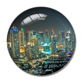 UAE Dubai Skyscrapers 3D Fridge Magnet Crystal Glass