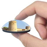 UAE Jahili Fort Al Ain Abu Dhabi 3D Fridge Magnet Crystal Glass