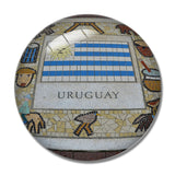 Uruguay Canelones 3D Fridge Magnet Crystal Glass