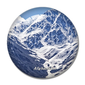 Afghanistan The Pamir Mountains 3D Fridge Magnet Crystal Glass