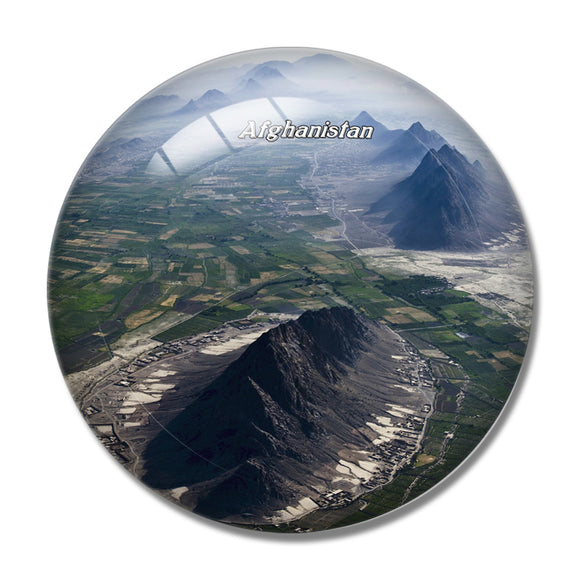 Afghanistan 3D Fridge Magnet Crystal Glass