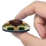 USA America Alpharetta Avalon 3D Fridge Magnet Crystal Glass