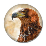 USA America Chula Vista Eagle 3D Fridge Magnet Crystal Glass