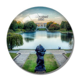 USA America Cleveland Museum of Art 3D Fridge Magnet Crystal Glass