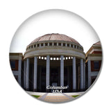 USA America Columbus National Infantry Museum and Soldier Center 3D Fridge Magnet Crystal Glass