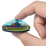 USA America Coors Field Denver 3D Fridge Magnet Crystal Glass