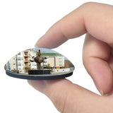 USA America Decatur's Square 3D Fridge Magnet Crystal Glass