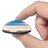 USA America Delray Beach Florida 3D Fridge Magnet Crystal Glass