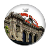 USA America Denver Colorado Union Station 3D Fridge Magnet Crystal Glass