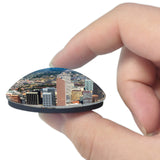 USA America Denver Colorado 3D Fridge Magnet Crystal Glass