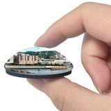 USA America Duluth Minnesota 3D Fridge Magnet Crystal Glass
