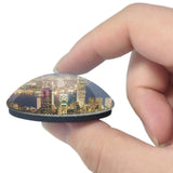 China Hong Kong Victoria Peak 3D Fridge Magnet Crystal Glass