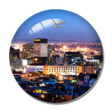 USA America El Paso 3D Fridge Magnet Crystal Glass