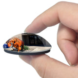 USA America Fargo Red River Zoo 3D Fridge Magnet Crystal Glass