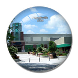 USA America Fayetteville Arkansas Town Square 3D Fridge Magnet Crystal Glass