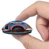 USA America Fort Collins New Belgium Brewing 3D Fridge Magnet Crystal Glass